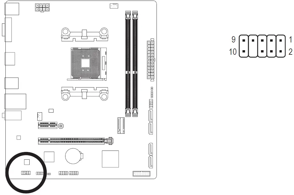 GIGABYTE A520M K V2 Motherboard 17