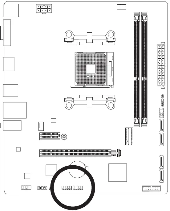 GIGABYTE A520M K V2 Motherboard 21