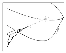 Installation of the thrust tunnel