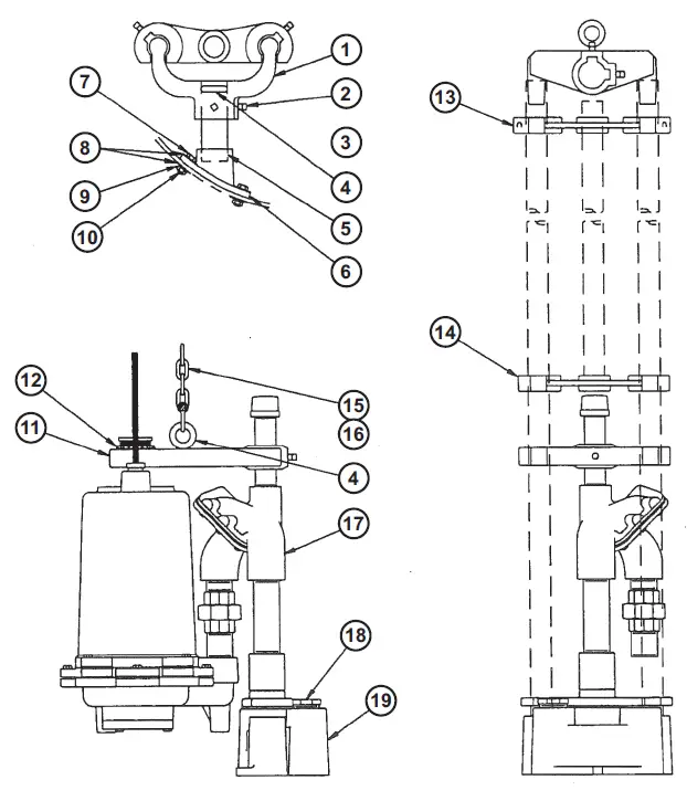 PENTAIR MG200 Simplex Grinder Pump 1