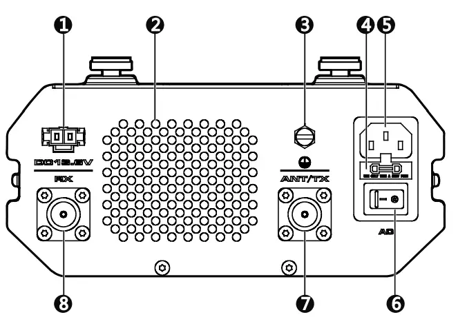 Hytera RD622i Digital Migration Wall Mount Repeater - Fig 2