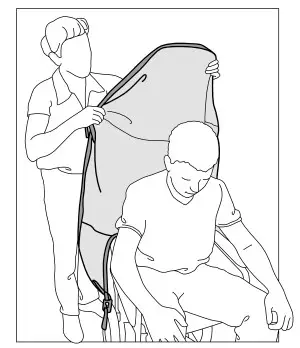 HUMAN CARE 25085C Toileting sling (11)