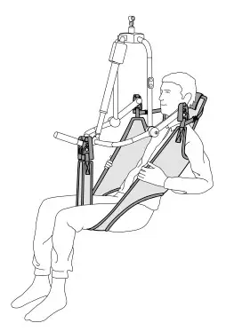 HUMAN CARE 25085C Toileting sling (2)