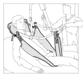 HUMAN CARE 25085C Toileting sling (9)