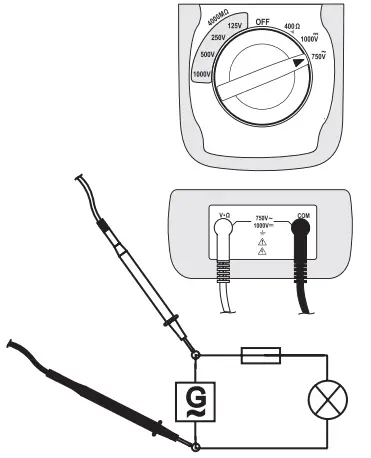 VOLTCRAFT ET-100 Insulation Tester - fig 4