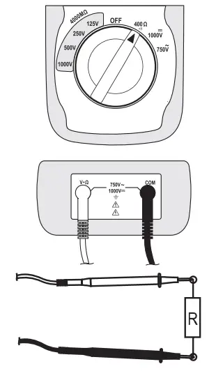 VOLTCRAFT ET-100 Insulation Tester - fig 5