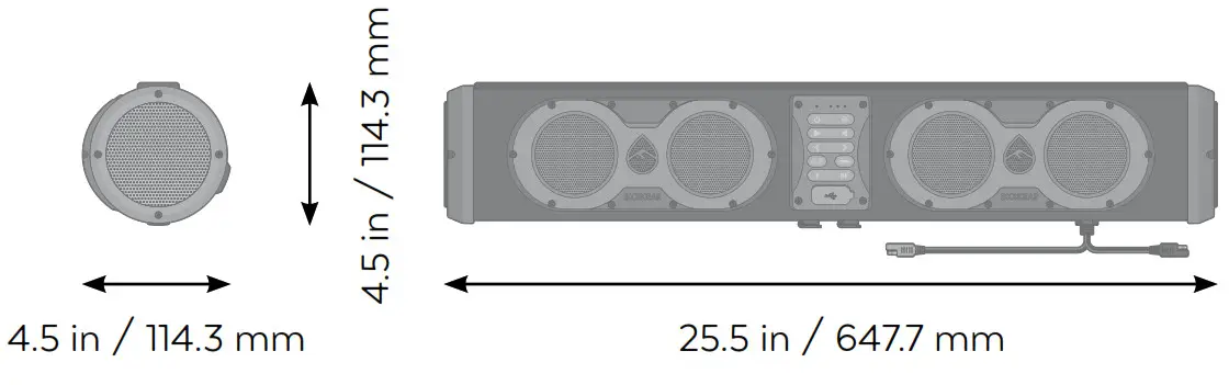 ECOXGEAR SoundExtreme --Specifications