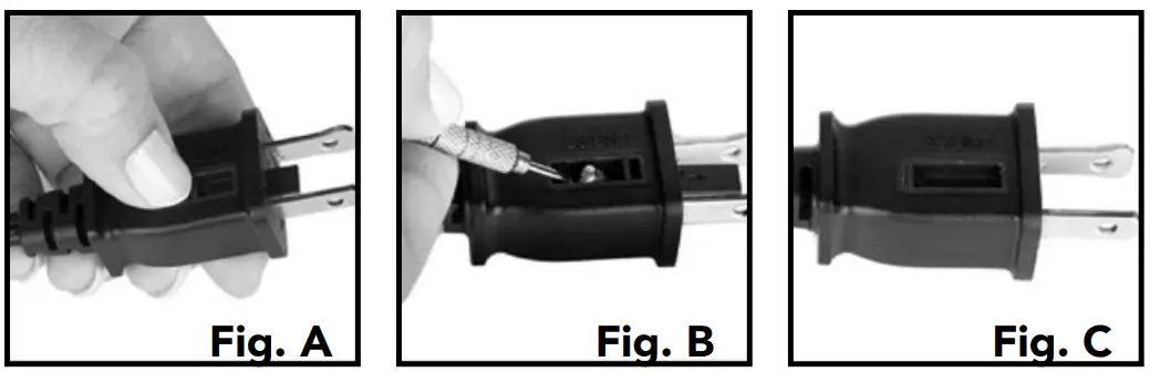 User Servicing Instructions