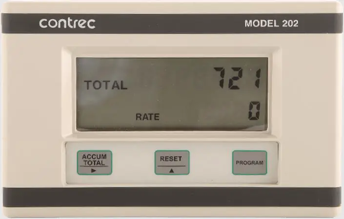 Contrec-202A-Analogue-Input-Rate-Totaliser