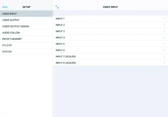Roland V-8HD Remote iPad App - Explanation