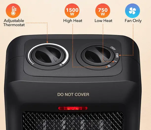 Brightown-PTC-1901-Portable-Electric-Space-Heater-fig-1