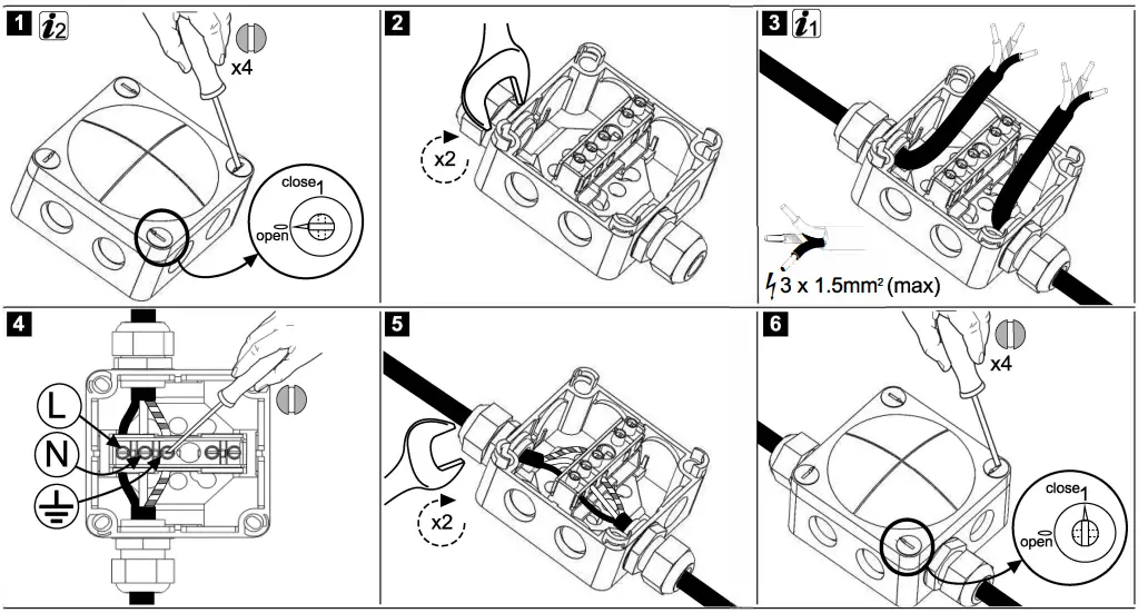 Exterior-Lights-Pluckley-30-45w-LED-Clear-Globe-Amenity-Street-Light-fig-11
