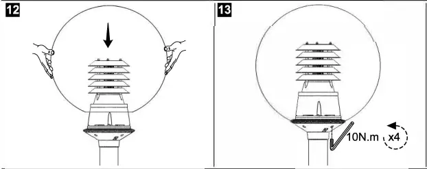 Exterior-Lights-Pluckley-30-45w-LED-Clear-Globe-Amenity-Street-Light-fig-5