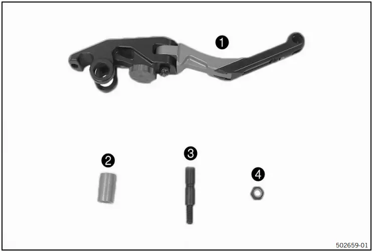 KTM 6351390204401A BRAKE Lever - KTM 6351390204401A BRAKE Lever