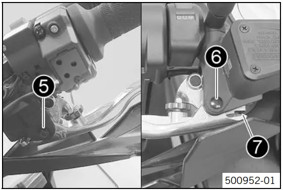 KTM 6351390204401A BRAKE Lever - fig 1