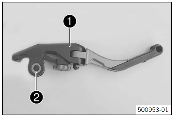 KTM 6351390204401A BRAKE Lever - fig 2