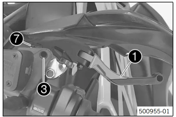 KTM 6351390204401A BRAKE Lever - fig 3