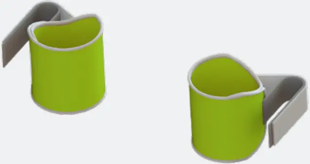 Rotation Control Knee Straps