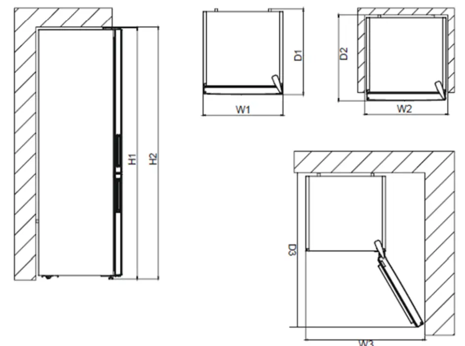 HEINNER HCNF V291WDF Combi Fridge- PRODUCT DESCRIPTION 1