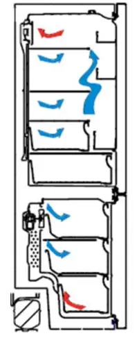 HEINNER HCNF V291WDF Combi Fridge- PRODUCT DESCRIPTION8