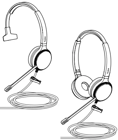 Yealink UH36 Mono Wired USB Headset-