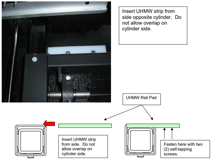 EQUALIZER Slide-Out TS and Timing Shaft -- screws