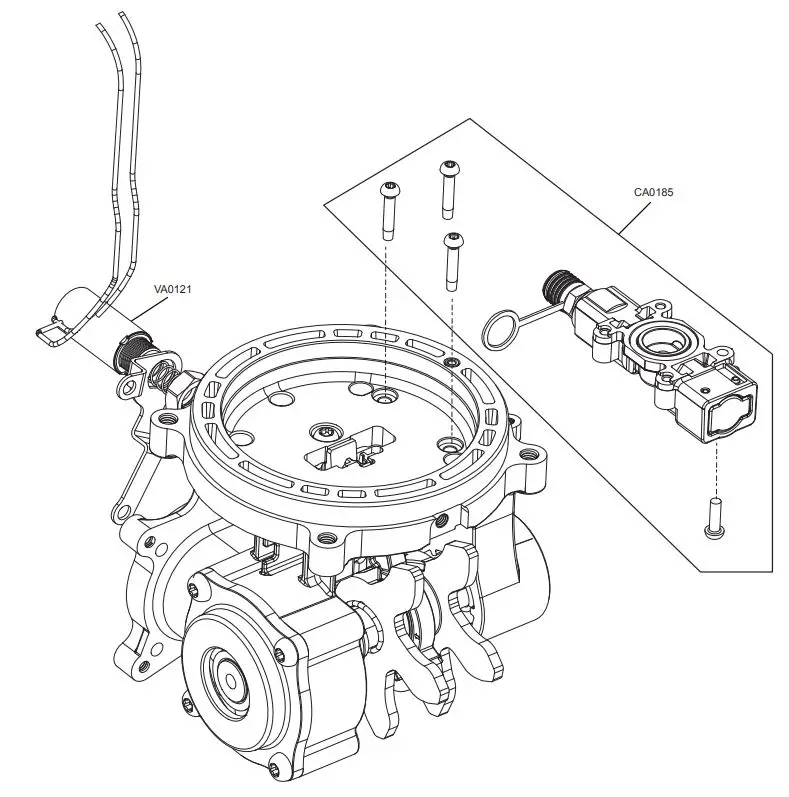 SENCO FUSION Cordless Framing Nailer F-35FRHXP Instruction Manual - FA0367 Chassis Assembly