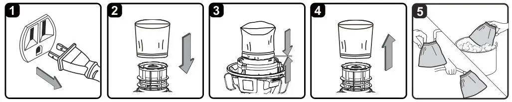 Vacmaster VOA407S 4 Gallon Peak HP Stainless Steel Vacuum - INSTALLING & CLEANING REUSABLE CLOTH FILTER
