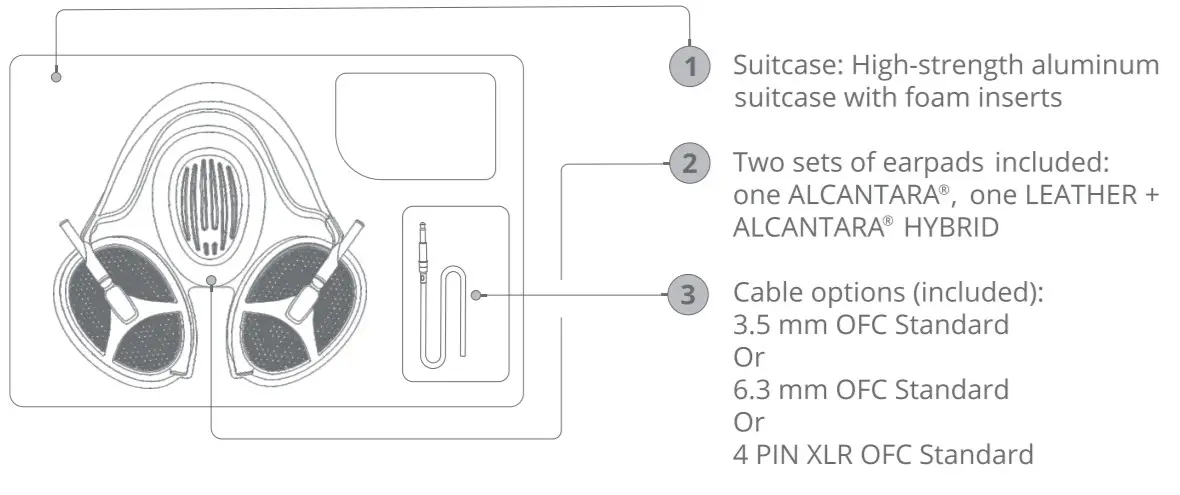 MEZE Audio Isodynamic Hybrid Array Headphone -figure 1