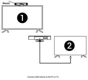 Alfatron ALF-SALUT Videobar - SET-UP