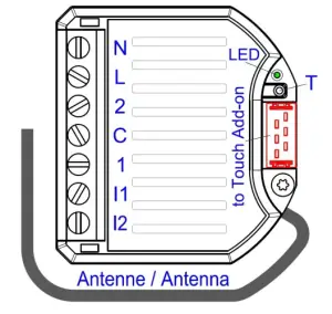 myTEM MTSWIS-101-WL Radio Switch Shutter Plus - figure 2