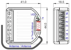 myTEM MTSWIS-101-WL Radio Switch Shutter Plus - figure 4