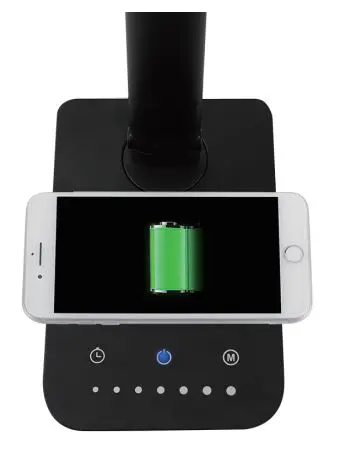 ZUNEYAN B09KPNZD3M 12W Desk Lamp with Wireless Charger fig5