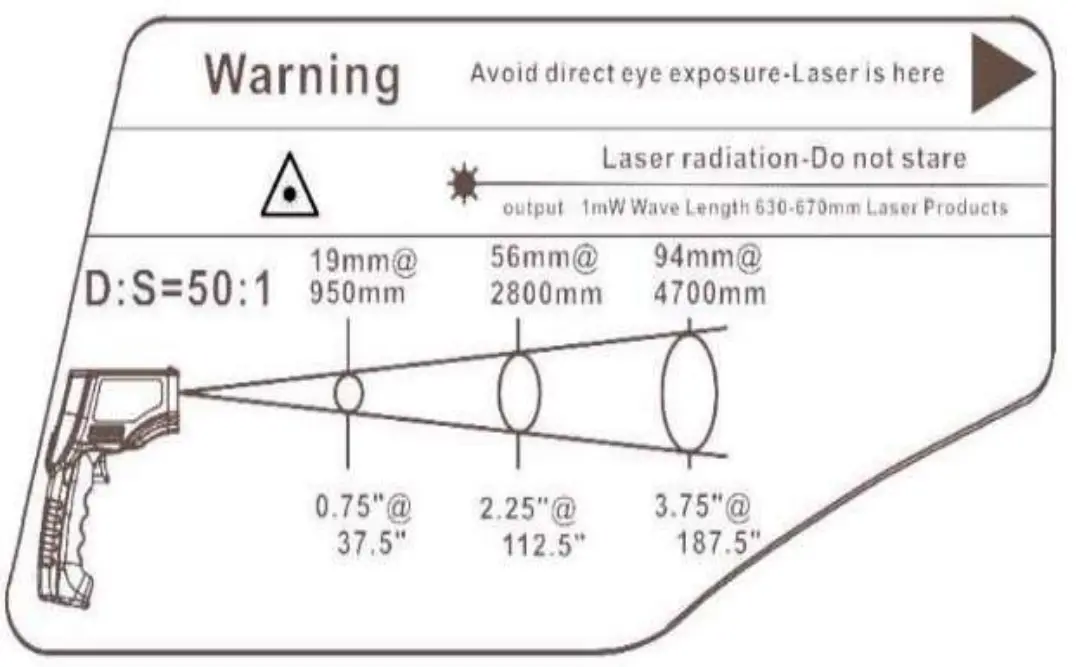 OMEGA OS310 Series Infrared Thermometer - fig