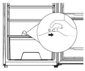 LOGIK LFC55W18 50 50 Fridge Freezer - Defrosting