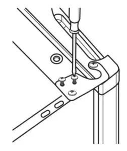 LOGIK LFC55W18 50 50 Fridge Freezer - Door Swing 10