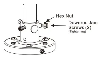 Downrod Instalation 5