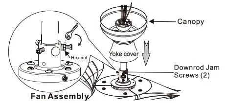 Downrod Instalation 6