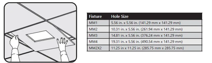 SALSIFY IND377 Lumination Montage Rough-In Kit FIG 1