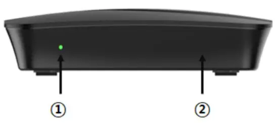 BADA SYSTEM NO 100 Android OTT STB - front view