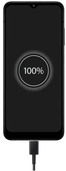 SAMSUNG SM A037UZKPVZW Galaxy A03s Smartphone - Charging your phone