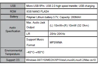 groove GV-PS8 8GB Personal MP3 Player FIG 3