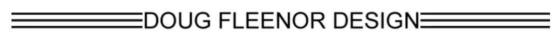DOUG FLEENOR DESIGN logo