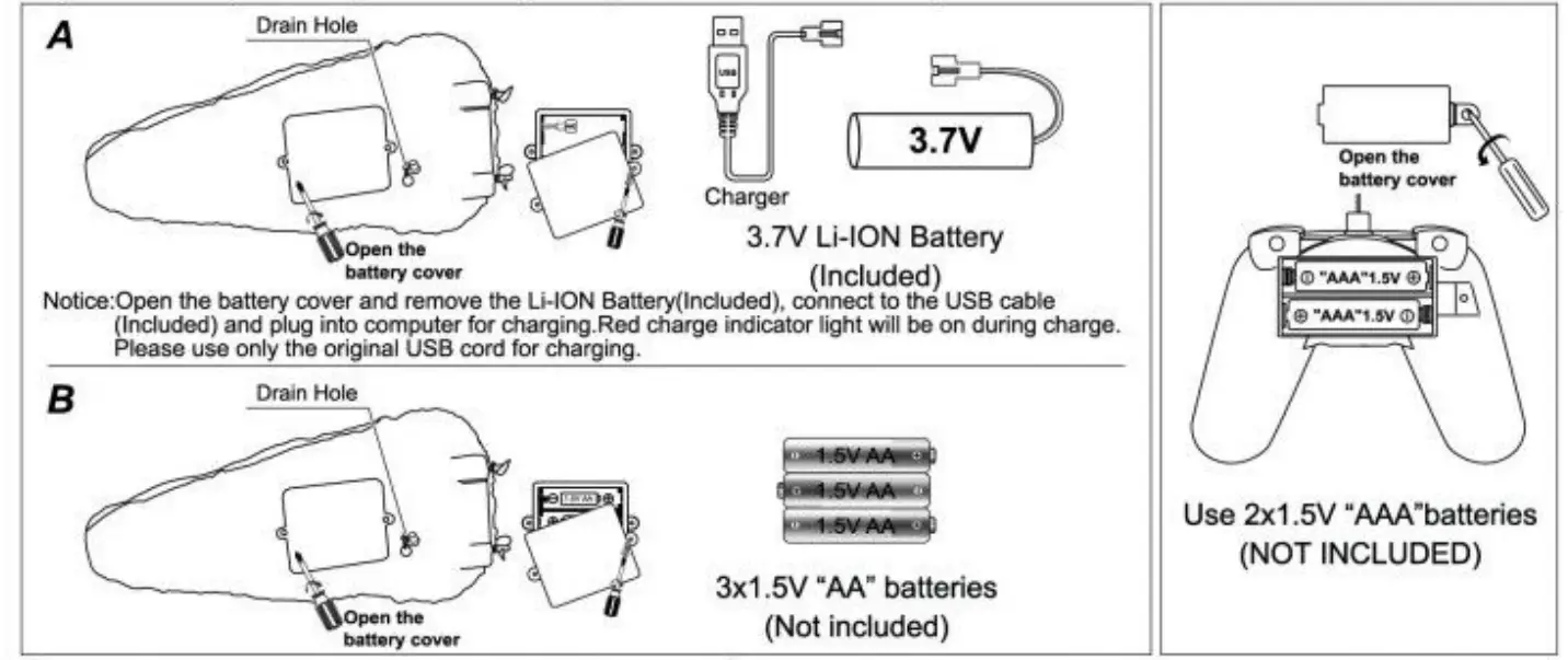 Mingxing Toys Factory MX Series RC Boat - fig