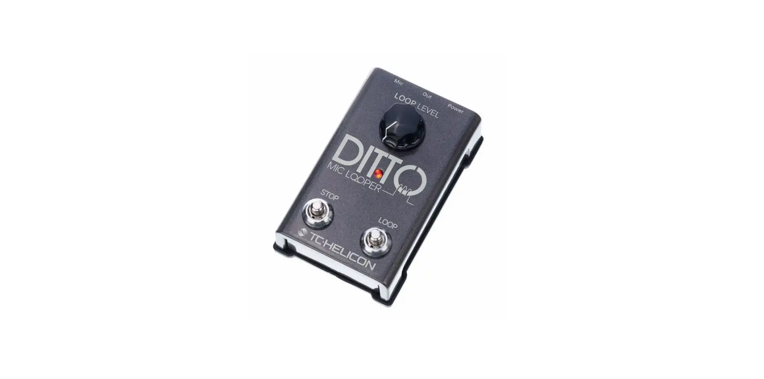 Tchelicon Ditto Mic Looper Pedal User Guide Tchelicon Ditto Mic Looper Pedal User Guide