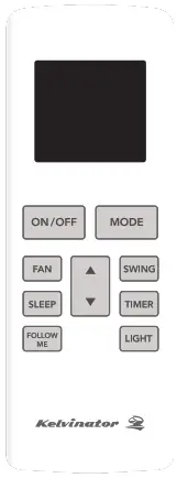 Kelvinator Window Wall ElectronicRoom Air Conditioner- caution-17