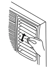 Kelvinator Window Wall ElectronicRoom Air Conditioner- caution-88