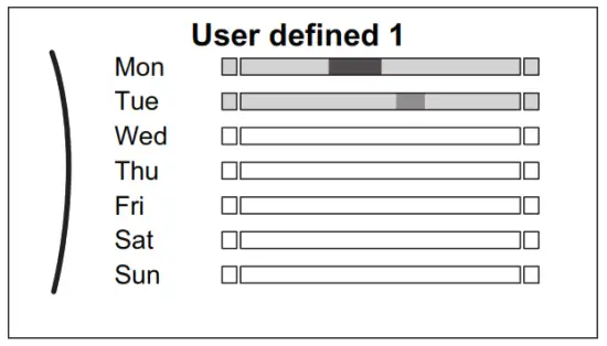 DAIKIN EABH16DF6V Altherma 3 H HT Indoor Unit - current schedule