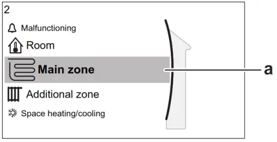 DAIKIN EABH16DF6V Altherma 3 H HT Indoor Unit - setpoint