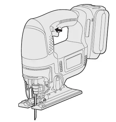 Panasonic EY4550 Cordless Jigsaw fig 12